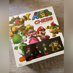 Super Mario Chess Set 32 Custom Sculpt Chess Pieces COLLECTORS Edition